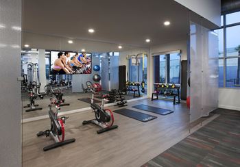 State-of-the-art fitness center